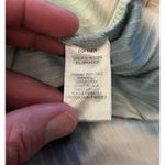 Derek Heart Dress Womens Large Multicolor Tie Dye Ribbed Bodycon Sleeveless Photo 7