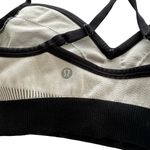 Lululemon Hold Your Om Bra II Heathered Silver Fox Cross Straps Strappy Size 2 Photo 4