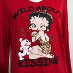 Betty Boop NWOT Long Sleeved Shirt Top Sleepwear Photo 2