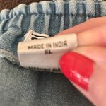 Sandy Brand Skirt XL NWT Artsy Festive Front Button Elastic Stretch ba… Photo 12