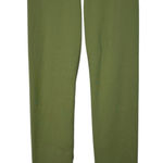 Nike Green Cotton Blend Embroidered Swoosh Ankle Crop Leggings XS Athleisure Gym Photo 0