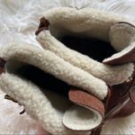 BCBGeneration ‘Melo’ Suede Brown Leather Bootie with faux fur Photo 6