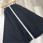 Reformation Ribbed Skirt molly knit midi womens Black xsmall minimalist Photo 6