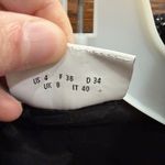 Akris Punto Deep Navy White Black Tweed Mock Double-Breasted Blazer Size 4 Photo 4