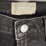 Everlane NEW  Sz 29 The Cheeky Straight Jean in Washed Black Photo 7