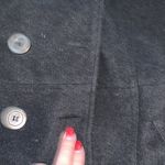 Marezzi grey wool blend button up peacoat Gray Size L Photo 7