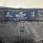 Hollister Jeans Womens 3S 26x25 Black Ultra High-Rise Mom Jean Vintage Stretch Photo 2