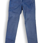 Brunello Cucinelli  Slate Blue Low waist Chino Pants Photo 0