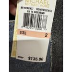 Michael Kors Cuffed Hem Sexy Boyfriend Denim Jeans Size 2 NWT Comfort Boho Photo 5