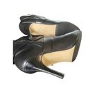 Cole Haan Coke Haan Leather Stilleto mid ankle booties Black Size 6 B Photo 7