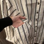 Topshop Cotton Striped Button Down Photo 2