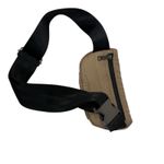 Think Rolyn Belt Waist Bum Bag Travel Taupe Brown Nylon Photo 1