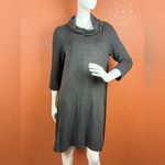 Weekday  Anthropologie Saturday Sunday Grey Cowl Neck Dress Size Large. E97 Photo 5