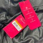 Commando  Faux Leather Paper Bag Pant Womens Size Small Black Pull‎ On Belted NEW Photo 1