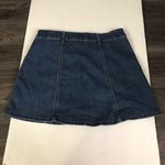 Altar'd State Altar’d State Button Front Blue Jean Mini Skirt size S Photo 1