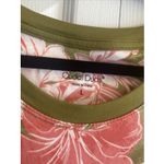 Cuddl Duds  Womens Large Maxi Dress Pink Vacation Palm Loungewear‎ Vacation Cozy Photo 3