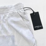 Lanston Sport New Curved Hem Shorts Grey Sample Size / Size Small Photo 3