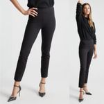 Quince XS Ultra-Stretch Ponte Pintuck Ankle Pants 848 Photo 1