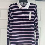 Wild Fable 🍂 stripe collar button long sleeve t shirt🍂 Photo 0