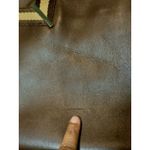 Gucci Vintage Brown Leather Web Tote Bag β Authenticated Y2K Photo 11