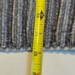 Cynthia Rowley  Gray Chenille Button Shoulder Funnel Neck Sweater Womens Size S # Photo 9