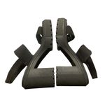 Steve Madden Cool Planet by Steve‎ Madden 10M Women's Stem Lug-Sole City Sandals Black Photo 4