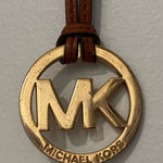 Michael Kors  Gold Pendant Lanyard Bag Tag Photo 0