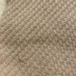 Loft  Mock Neck Light Pink Knitted Sweater Shoulder Buttons EUC Sz M Pullover Photo 9