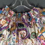 Jade Melody Tam Blouse Womens Small Pullover Slit V Photo 12