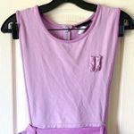Big Bud Press Shop Girl Dress Cotton Pockets Lilac Lavender Medium EUC Purple Photo 3