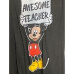 Disney Brand New Zuni X  Awesome Teacher Mickey Mouse Black T-Shrit Large Photo 1