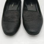 Via Spiga Womens Loafers Size 7M Black Leather Slip On Flats Casual Shoes Photo 4
