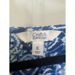 Croft & Barrow  Women's Size XL Blue 3/4 Sleeves Geometric Polyester Top Career Photo 3