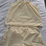 Lake Pajamas Alice Shorts Set in Zest Seersucker Photo 3
