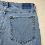 Abercrombie & Fitch A&F 90’s‎ Slim Straight Jean 31 Regular Criss Cross Asymmetric Medium Wash Photo 6