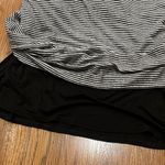 ALC Frank A.L.C. Dress Womens Small 100% Linen Midi Striped Black White Lined ALC USA Photo 4