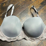 Panache  gray lacy 32DD full figure luxe everyday  top Photo 0