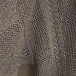 Classic Gray Cable Knit V Photo 4