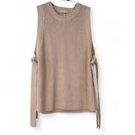 Rebecca Taylor  | S| Sweater Knit Vest Sleeveless Top Pullover Blush Women Photo 1