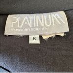 Dorothy Schoelen Platinum vintage black skirt Black Size 6 Photo 5