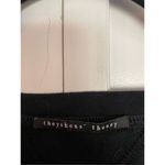 Theyskens’ Theory black burnout velvet sleeve midi dress Black Size M Photo 2