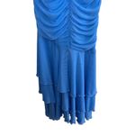 Michael Costello X Revolve Hilary Ruched Gown In Pale Blue Photo 4