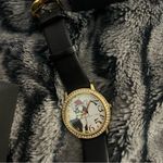 Betsey Johnson  Black and Gold Women's Watch Photo 1