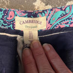 Cambridge dry goods shorts. Excellent condition. Paisley. Size 5 Pink Photo 1