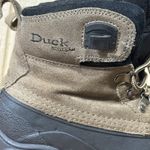 Duck Boots Waterproof Bottom Women's‎ 8 M Brown/Black Ankle Winter Boot Photo 2