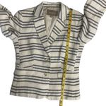 Banana Republic Striped Linen Cotton Blend Blazer Jacket Size Petite 2P Photo 8