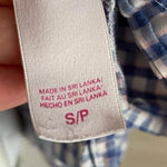 Victoria's Secret  • Blue Pink White Plaid Sleep Shirt Photo 3