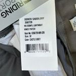 Dover Saddlery Riding Sport Women's Castle Grey Knee Patch Breeches Horse‎ 32 Gray Size XL Photo 7