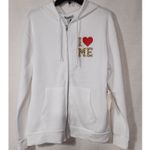 I love me teddy bear women's Large Hoodie White Photo 5