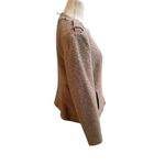 Banana Republic  Women's Pink Blazer Jacket Size 8 Lace Trim Elegant Photo 3